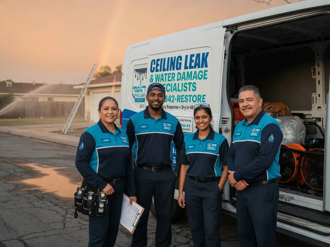 Ceiling Leak Cleanup company in Birmingham, NJ